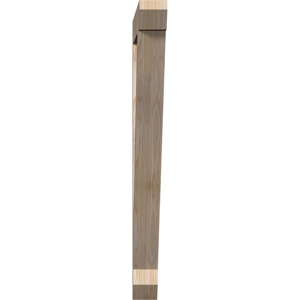 Traditional Slat Smooth Bracket, Douglas Fir, 3 1/2W X 34D X 40H